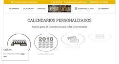 Desktop Screenshot of imprentacastilla.com